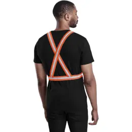 Hi-Viz Reflective Safety Belt Mens Model Back